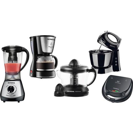 Conjunto Especial Mondial Cozinha Completa KT-85 Preto - 127V é ruim? Conjunto Especial Mondial Cozinha Completa KT-85 Preto - 127V é boa?