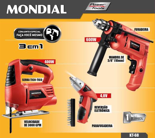 Conjunto Especial  Mondial KT-68 é boa?