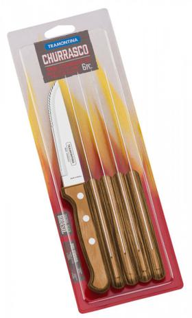 Conjunto Facas Jumbo 6 Peças Churrasco Tramontina 21413645 Menor preço em Conjunto Facas Jumbo 6 Peças Churrasco Tramontina 21413645