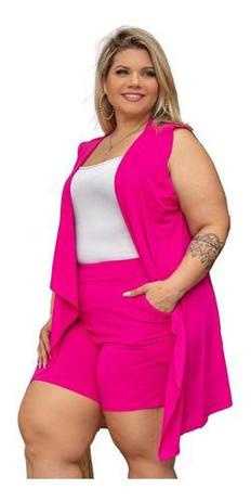 conjunto de shorts com colete