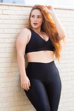 Conjunto fitness feminino plus size Clearance
