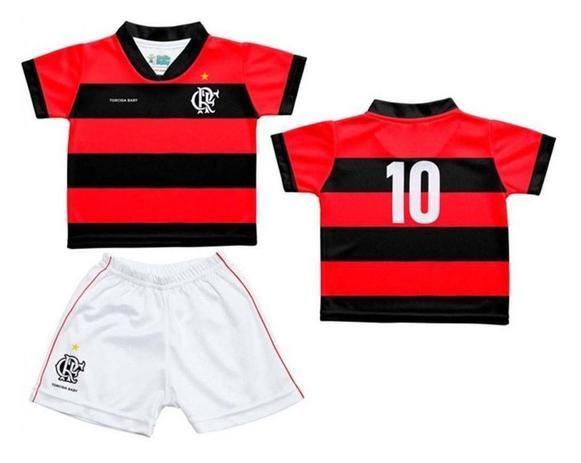 Conjunto Flamengo Uniforme Infantil - Torcida Baby - Revedor Menor preço em Conjunto Flamengo Uniforme Infantil - Torcida Baby - Revedor