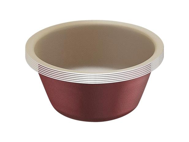Conjunto formas p cupcakes 6 peças brasil vermelho aluminio com revestimento antiaderente tramontina Menor preço em Conjunto formas p cupcakes 6 peças brasil vermelho aluminio com revestimento antiaderente tramontina