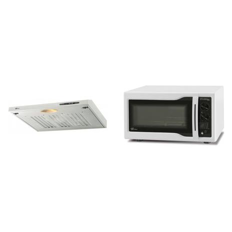 Conjunto Forno Elétrico 44L e Depurador 127V Fischer Branco Menor preço em Conjunto Forno Elétrico 44L e Depurador 127V Fischer Branco