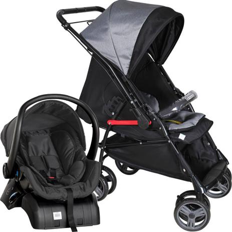 Conjunto Galzerano Carrinho De Bebe Maranello Ii Bebe Conforto Cocoon Base Cocoon Preto Cinza Preto Passeio Do Bebe Magazine Luiza