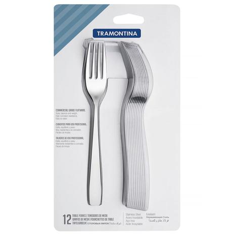 Conjunto Garfos De Mesa 12 Peças Amazonas 66960026 Tramontina Menor preço em Conjunto Garfos De Mesa 12 Peças Amazonas 66960026 Tramontina