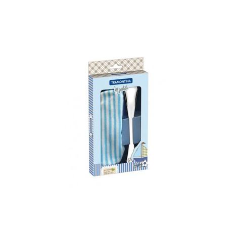 Conjunto Infantil 2 Peças em Aço Inox Tramontina 64250/630 Menor preço em Conjunto Infantil 2 Peças em Aço Inox Tramontina 64250/630