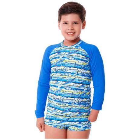 blusa para praia infantil