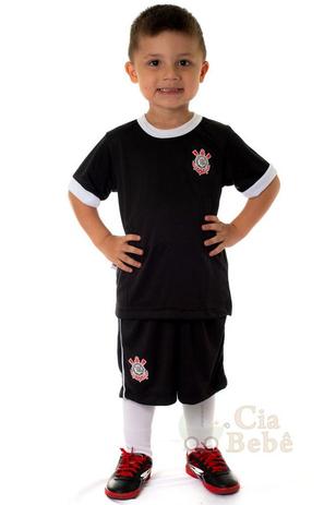 Conjunto Infantil Corinthians Uniforme Artilheiro Oficial - Revedor Menor preço em Conjunto Infantil Corinthians Uniforme Artilheiro Oficial - Revedor