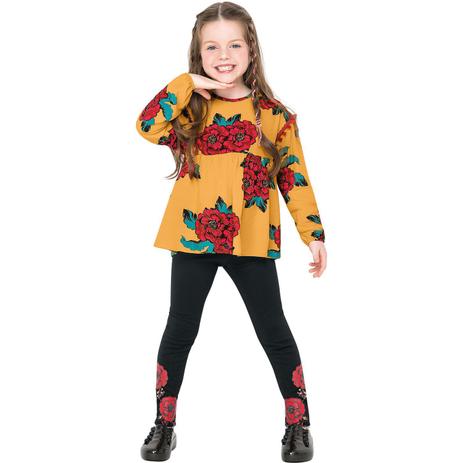 conjunto de legging infantil