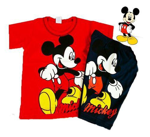 blusa mickey menino