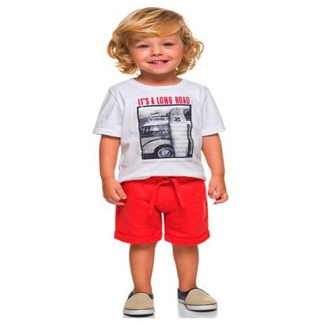 conjunto infantil menino manga curta estampa surf milon Menor preço em conjunto infantil menino manga curta estampa surf milon