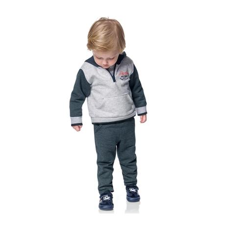 Conjunto infantil menino manga longa em Moletom. - Milon Menor preço em Conjunto infantil menino manga longa em Moletom. - Milon