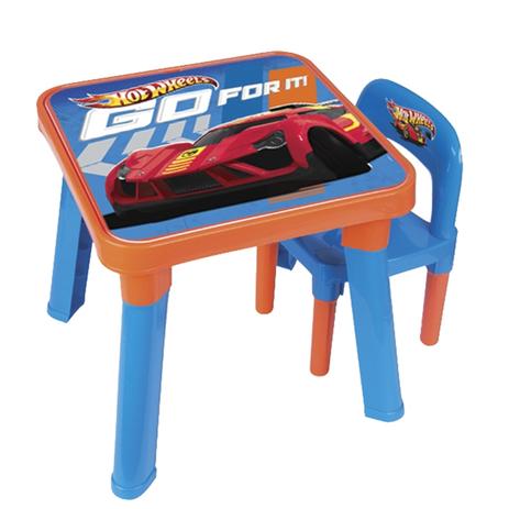 Conjunto Infantil Mesa Com Cadeira Hot Wheels 6927-0 Fun Menor preço em Conjunto Infantil Mesa Com Cadeira Hot Wheels 6927-0 Fun