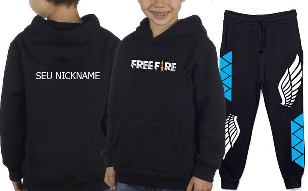 free fire calça angelical masculina e feminina