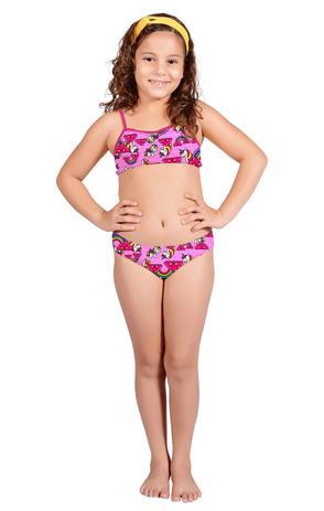 Conjunto Infantil Nati Unicórnio - Stewardess Menor preço em Conjunto Infantil Nati Unicórnio - Stewardess