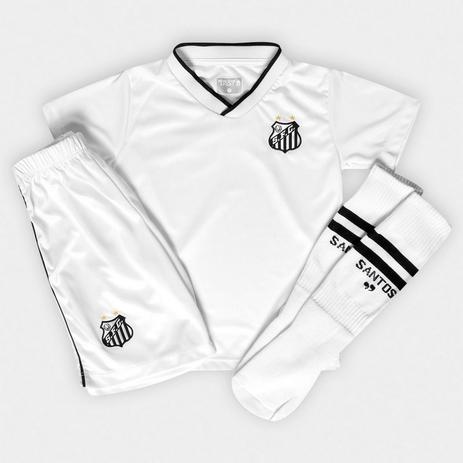 Conjunto Infantil Santos Uniforme Dry Oficial - Revedor Menor preço em Conjunto Infantil Santos Uniforme Dry Oficial - Revedor