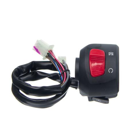 Conjunto Interruptor Emergencia Partida Condor Ybr 125 Factor 09 A 13 Menor preço em Conjunto Interruptor Emergencia Partida Condor Ybr 125 Factor 09 A 13