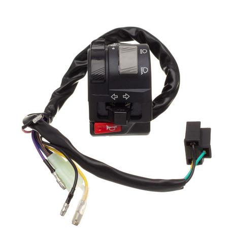Conjunto Interruptor Luz Condor Lado Esquerdo Fazer 250 2011... Menor preço em Conjunto Interruptor Luz Condor Lado Esquerdo Fazer 250 2011...
