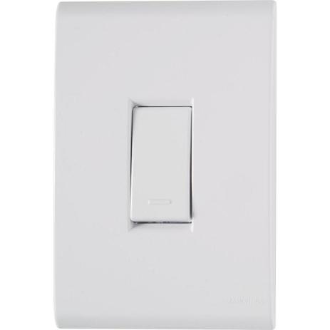 Conjunto Interruptor Simples 4X2 10A Liz - Tramontina Menor preço em Conjunto Interruptor Simples 4X2 10A Liz - Tramontina
