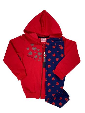 infant red moletom com capuz