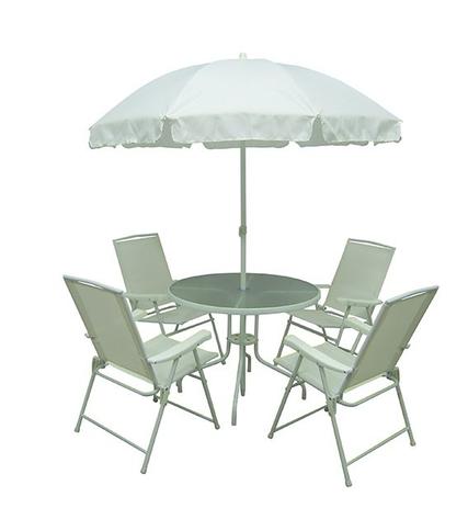 Conjunto jardim malibu branco - Mor Menor preço em Conjunto jardim malibu branco - Mor