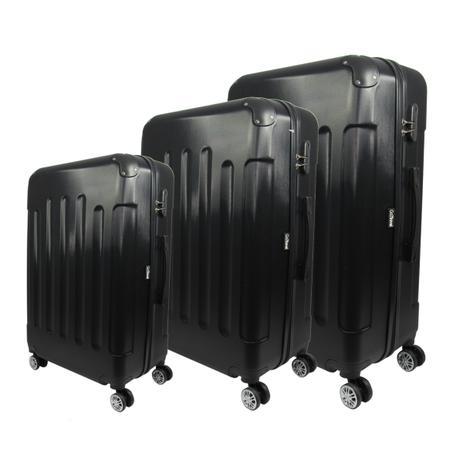 Conjunto Jogo De Malas De Viagem Tam G,m E P Hinza Preto é boa?