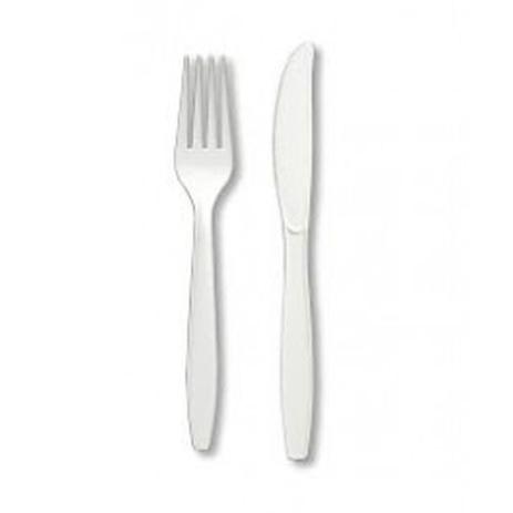 Conjunto Kit Garfo Faca Crismar Branco com 400 Menor preço em Conjunto Kit Garfo Faca Crismar Branco com 400