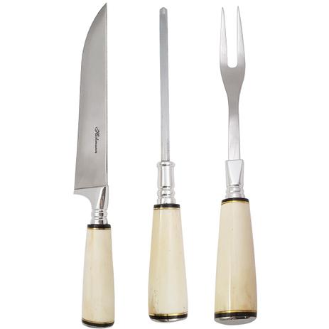 Conjunto Kit Para Churrasco 3 Peças Aço Inox Hickmann - Zanline Menor preço em Conjunto Kit Para Churrasco 3 Peças Aço Inox Hickmann - Zanline