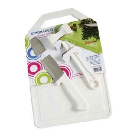 Conjunto Kit Para Cozinha Tabua , Martelo E Faca Pratiklar Menor preço em Conjunto Kit Para Cozinha Tabua , Martelo E Faca Pratiklar