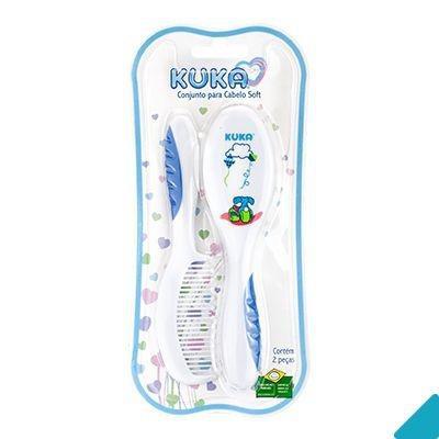 Conjunto Kuka Para Cabelo Soft Azul 7257 Menor preço em Conjunto Kuka Para Cabelo Soft Azul 7257