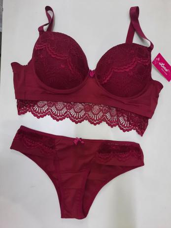 Conjunto langerie - Luna moda intima - Conjunto de Lingerie - Magazine Luiza