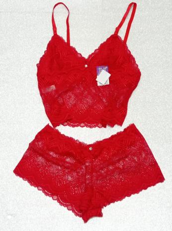 Conjunto lingerie dandara em renda (tamanho m) - Intima delas - Conjunto de  Lingerie - Magazine Luiza