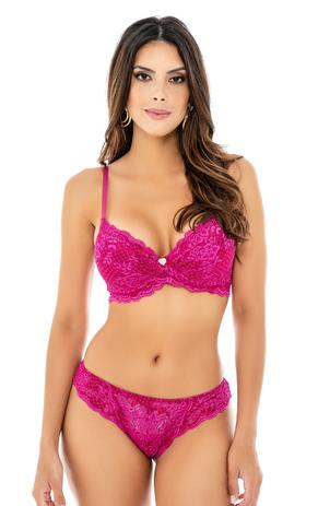 Compre Sutiã sem Bojo de Renda Rosa Online