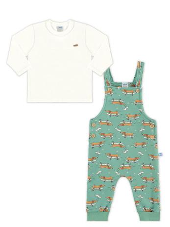 Conjunto Marlan 2 peças Camiseta Longa e Macacão Dogs Menor preço em Conjunto Marlan 2 peças Camiseta Longa e Macacão Dogs