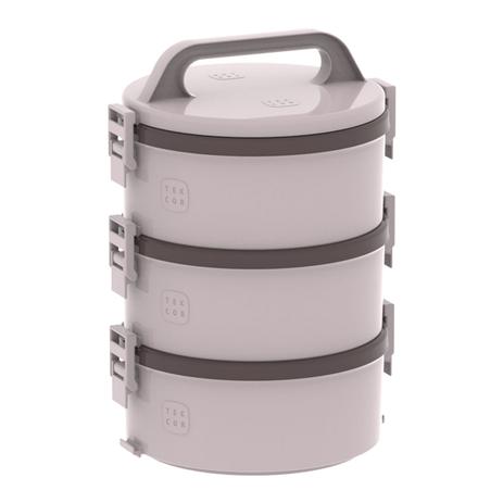 Conjunto Marmita Termoprato Tekcor 3 Peças 1.5 Litros Bege Soprano Menor preço em Conjunto Marmita Termoprato Tekcor 3 Peças 1.5 Litros Bege Soprano