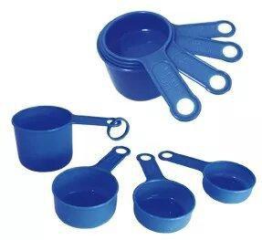 Conjunto medidor xicara (60/80/120/240ml) delta ** Menor preço em Conjunto medidor xicara (60/80/120/240ml) delta **