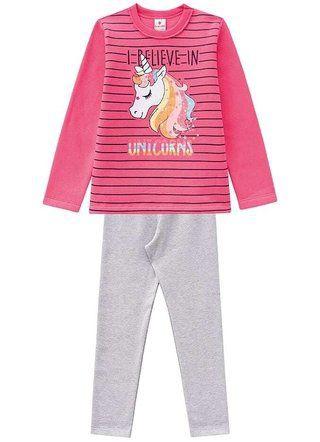 Conjunto menina blusão+calça rosa brandili Menor preço em Conjunto menina blusão+calça rosa brandili