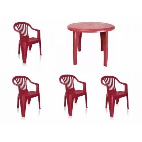 Conjunto Mesa 4 Cadeiras Mariana VinhoAntares 3 Jogos é boa?