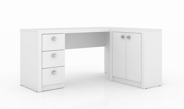 Conjunto Mesa com Balcão para Home Office Branco - Tecno Mobili é boa?