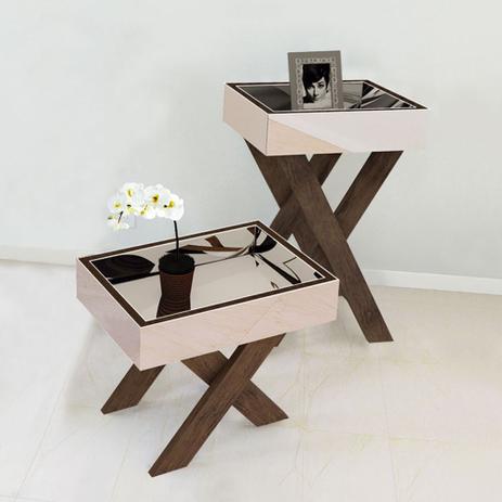 Conjunto Mesa de Centro e Aparador em Espelho Canela - Jb bechara é boa?