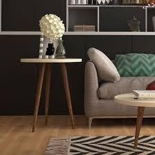 Conjunto Mesa de Centro e Lateral Legs Off White - Móveis Patrimar Menor preço em Conjunto Mesa de Centro e Lateral Legs Off White - Móveis Patrimar