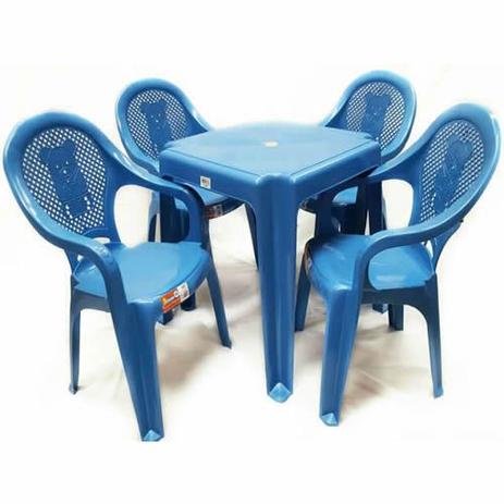 Conjunto Mesa E 4 Cadeiras Poltrona Infantil Decorada Azul - Antares é ruim? Conjunto Mesa E 4 Cadeiras Poltrona Infantil Decorada Azul - Antares é boa?