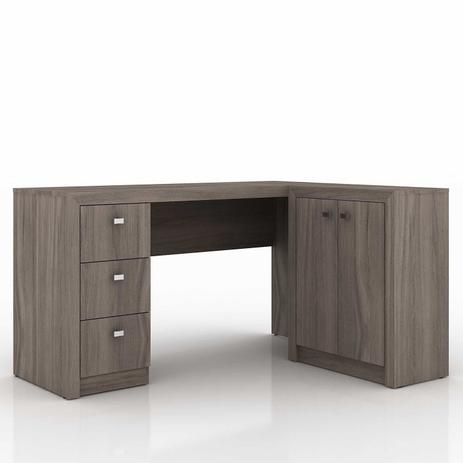 Conjunto Mesa para Escritório com Balcão ME4100 Carvalho - Tecno mobili é boa?