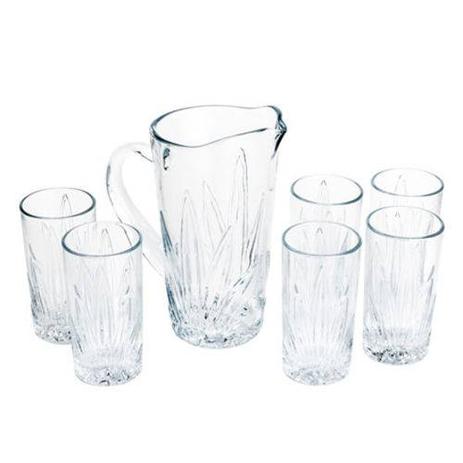 Conjunto Miami Jarra 1.4 L Com 06 Copos 380 Ml - Goldenhome Menor preço em Conjunto Miami Jarra 1.4 L Com 06 Copos 380 Ml - Goldenhome