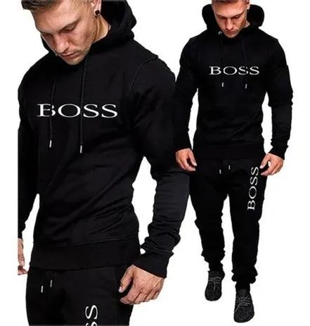 the boss moletom com capuz