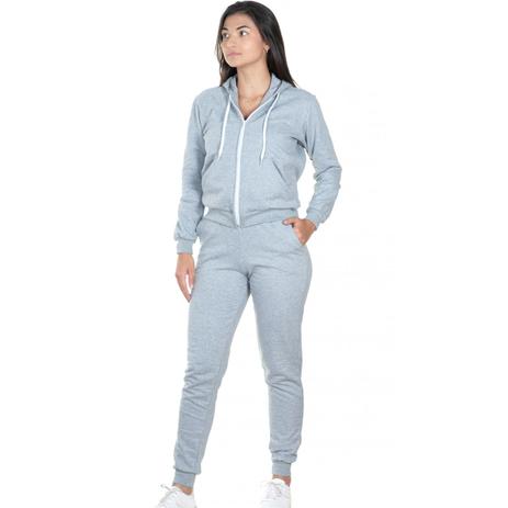 Conjunto Moletom Flanelado Feminino Inverno - Madame Menor preço em Conjunto Moletom Flanelado Feminino Inverno - Madame
