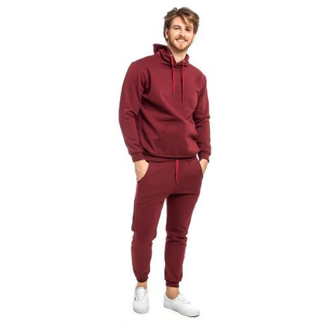 burgundy mens moletom com capuz