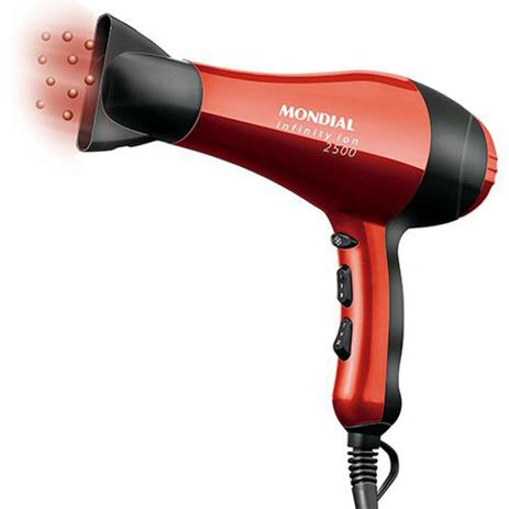 Conjunto Mondial Especilal Beauty Infinity Kt-44- Secador + Prancha Alisadora - Vermelho- 220v é boa?