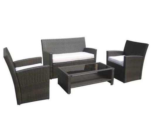 Conjunto Móveis Jardim Poltronas Sofá Mesa Marrom Manhattan GD16667 - Crx Menor preço em Conjunto Móveis Jardim Poltronas Sofá Mesa Marrom Manhattan GD16667 - Crx